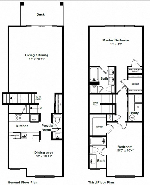 Sea Breeze floor plan at Windsor at Mariners, NJ, 07020